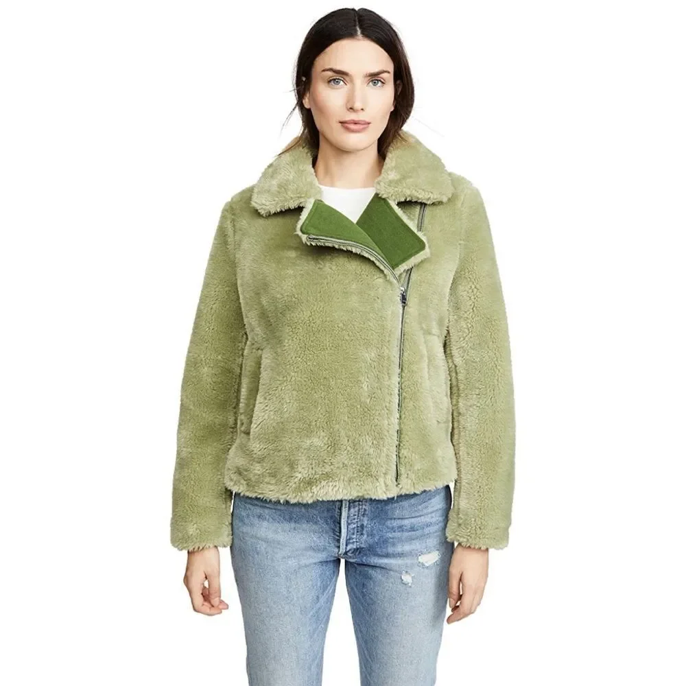 Paul & Joe Sister Faux Fur Teddy Jacket